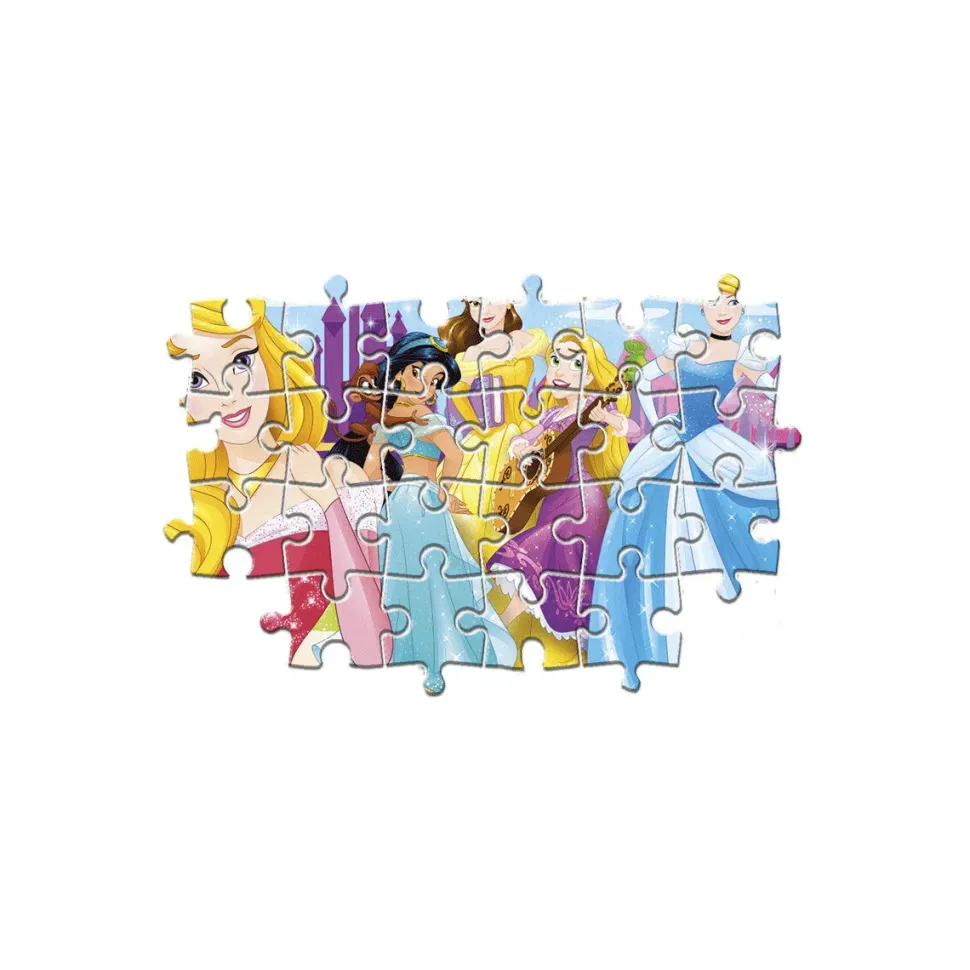 Clementoni 23714 Puzzle 104 Maxi Princess 62X42 Cm