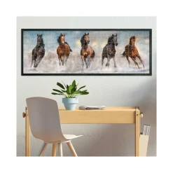 Clementoni 39607 Puzzle 1000 Pan Hqc Horses 98 X 33 Cm