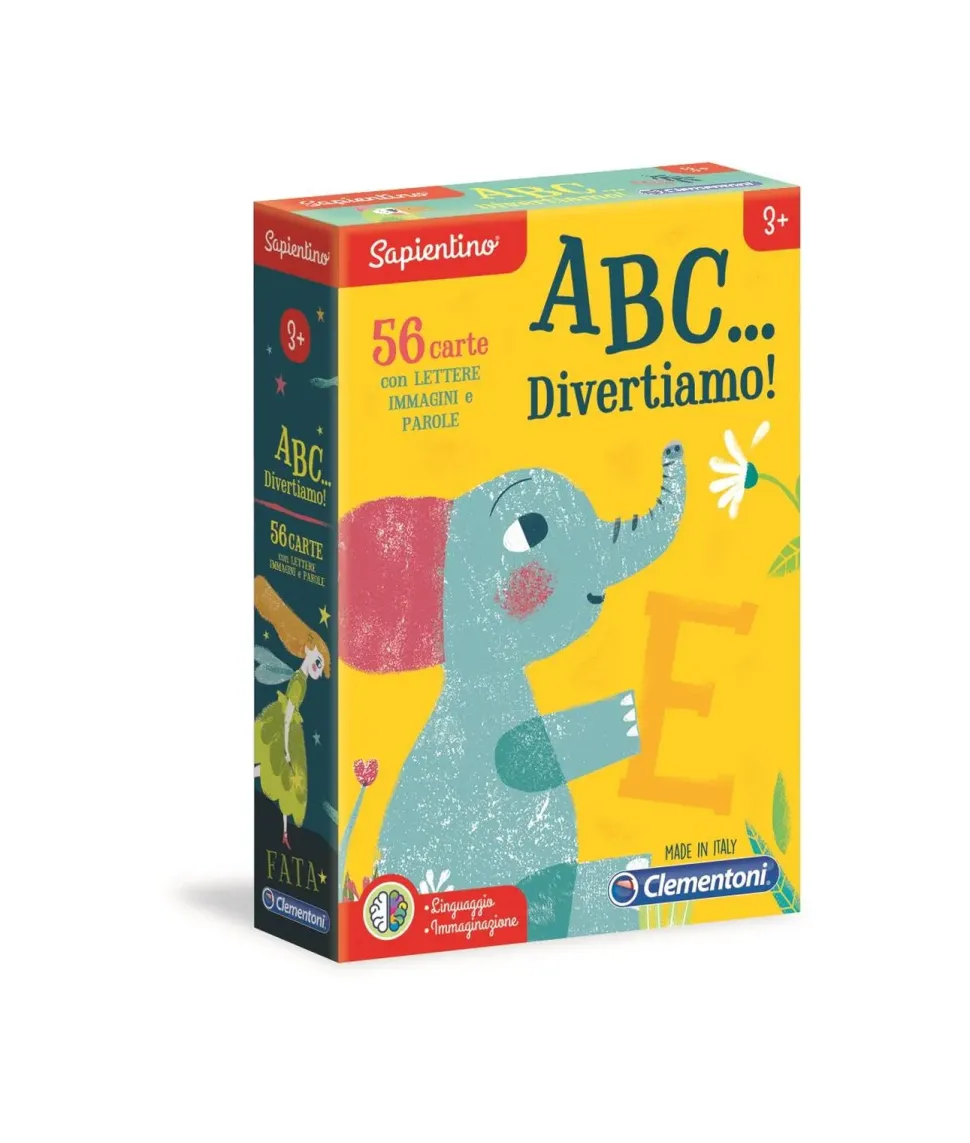 Clementoni 16123 Sapientino A B C…Divertiamo!