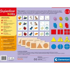 Clementoni 16421 Sapientino Baby Montessori Prime Scoperte