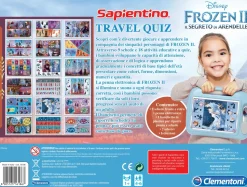 Clementoni 16186 Sapientino Travel Quiz Disney Frozen 2