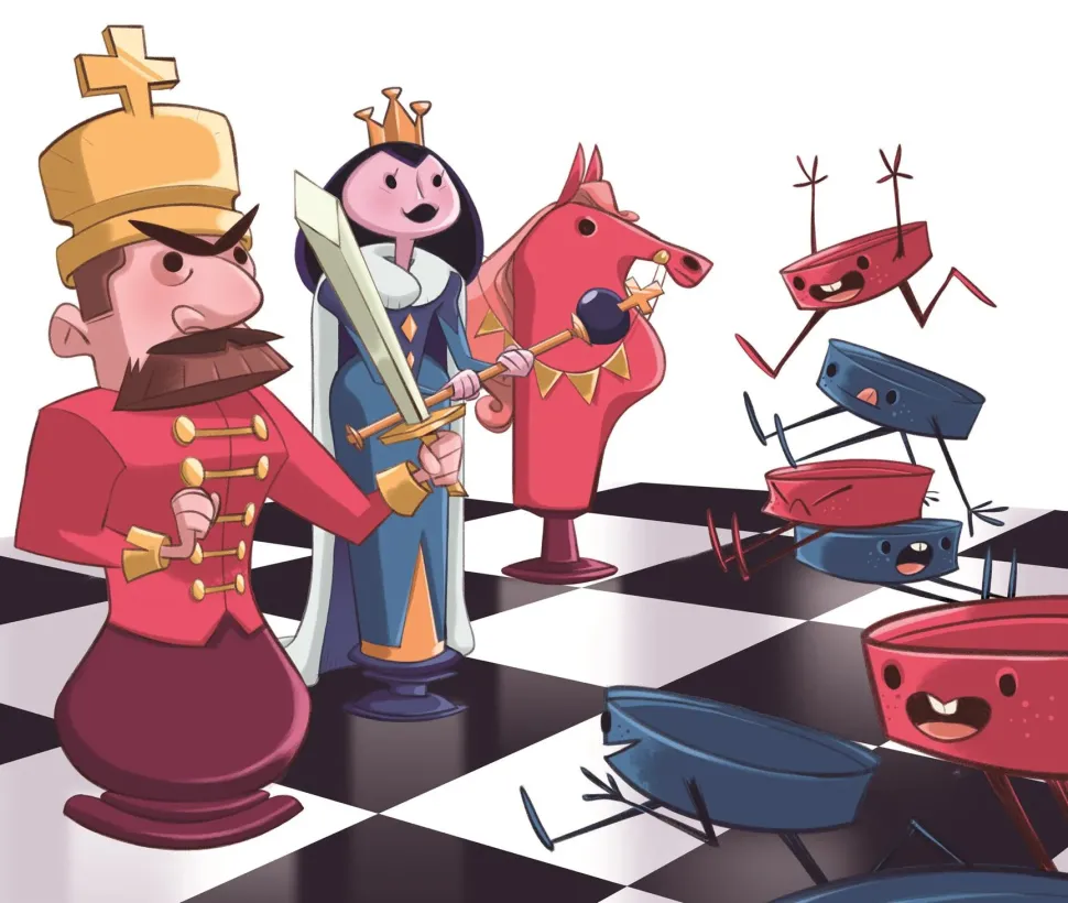 Clementoni 16292 Scacchi & Dama