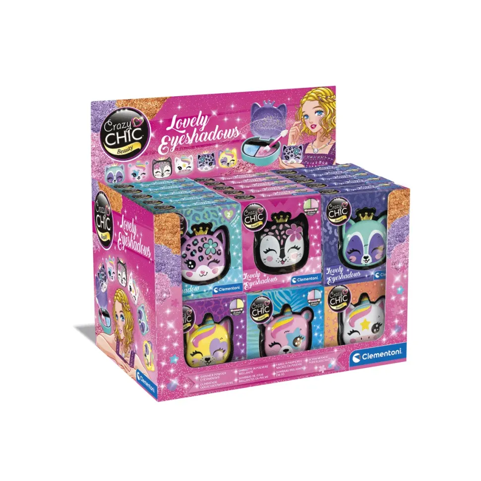Clementoni Crazy Chic Lovely Eyeshadows: Expo, 18825