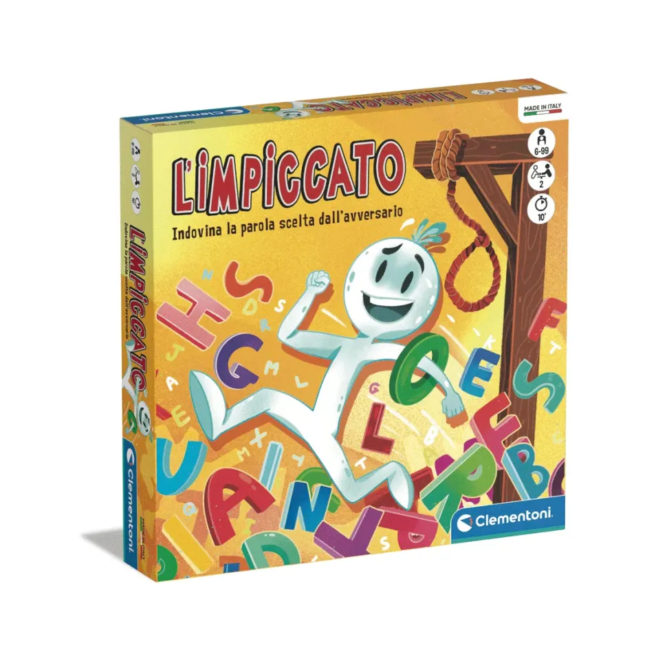Clementoni L'Impiccato Gioco Da Tavolo Per Bambini, 16814
