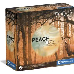 Clementoni Peace Puzzle The Forest 500 Pezzi