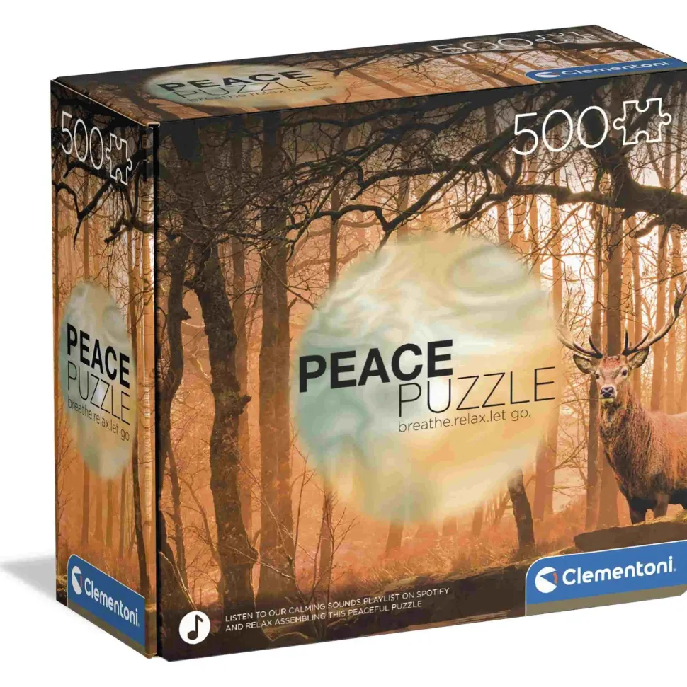 Clementoni Peace Puzzle The Forest 500 Pezzi
