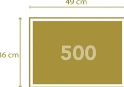 Clementoni Peace Puzzle The Forest 500 Pezzi