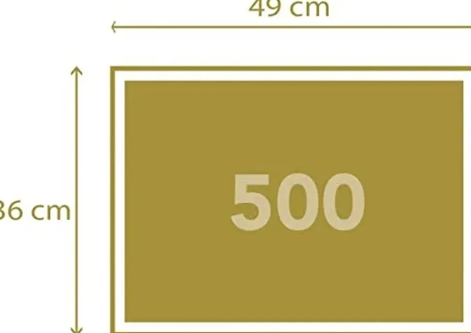 Clementoni Peace Puzzle The Forest 500 Pezzi