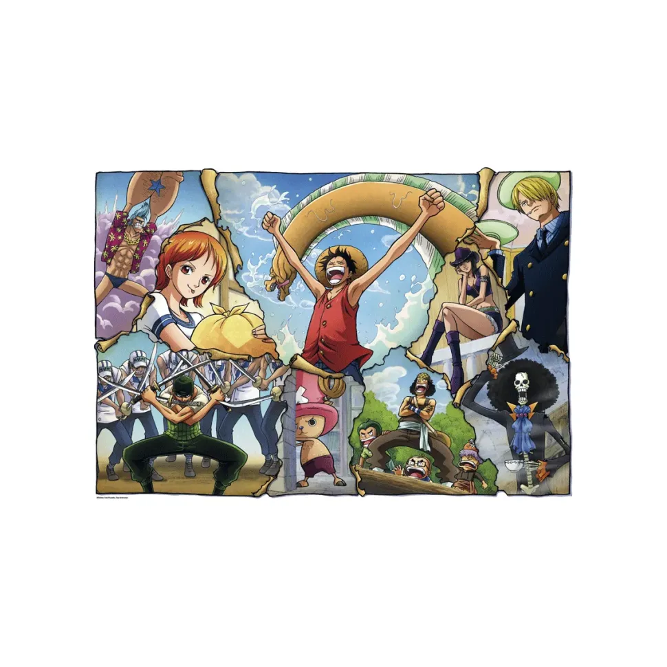 Clementoni Puzzle Anime One Piece 500 Pezzi, Puzzle Adulti