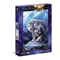 Clementoni Puzzle Anne Stokes Protector 1000 Pezzi, Puzzle Adulti