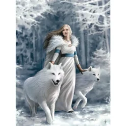 Clementoni Puzzle Anne Stokes Winter Guardians 1000 Pezzi, Puzzle Adulti