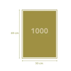 Clementoni Puzzle Batman 1000 Pezzi, Puzzle Adulti