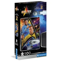 Clementoni Puzzle Cult Movies Star Trek 500 Pezzi, Puzzle Adulti