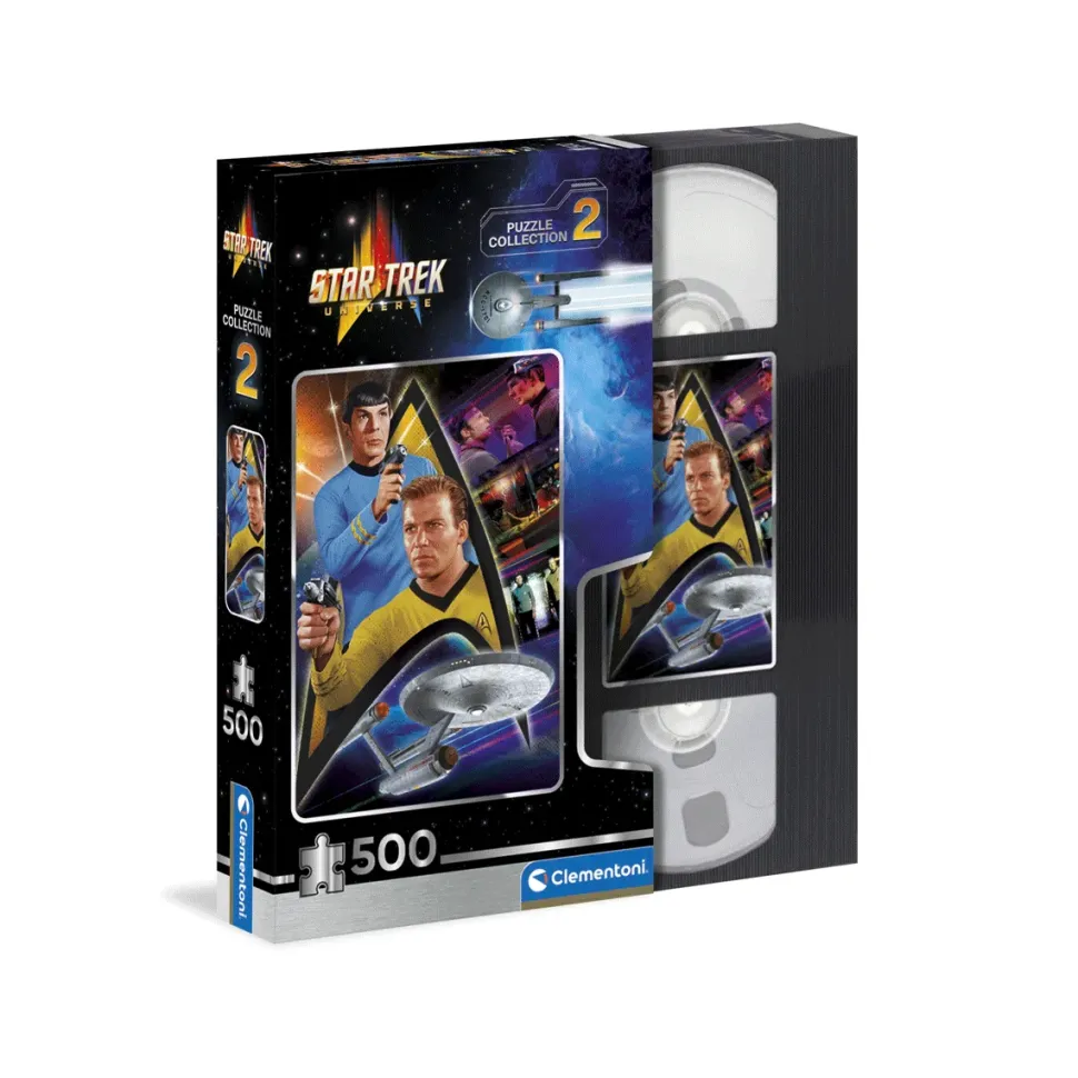 Clementoni Puzzle Cult Movies Star Trek 500 Pezzi, Puzzle Adulti