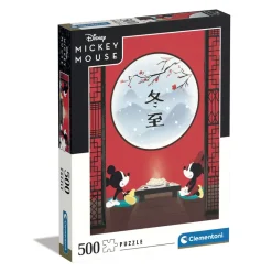 Clementoni Puzzle Disney Mickey Mouse The Oriental Break 500 Pezzi, Puzzle Adulti