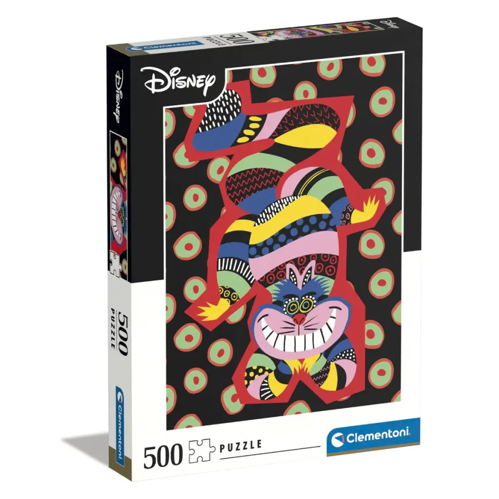 Clementoni Puzzle Disney The Cheshire Cat 500 Pezzi, Puzzle Adulti