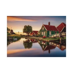 Clementoni Puzzle High Quality Collection Zaanse Schans 1500 Pezzi, Puzzle Adulti