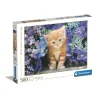 Clementoni Puzzle High Quality Collection Ginger Cat 500 Pezzi, Puzzle Adulti
