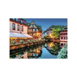 Clementoni Puzzle High Quality Collection Strasbourg Old Town 500 Pezzi, Puzzle Adulti