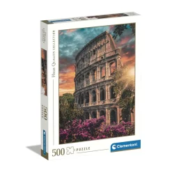Clementoni Puzzle High Quality Collection Flavian Amphitheatre 500 Pezzi, Puzzle Adulti