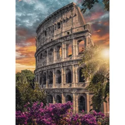 Clementoni Puzzle High Quality Collection Flavian Amphitheatre 500 Pezzi, Puzzle Adulti