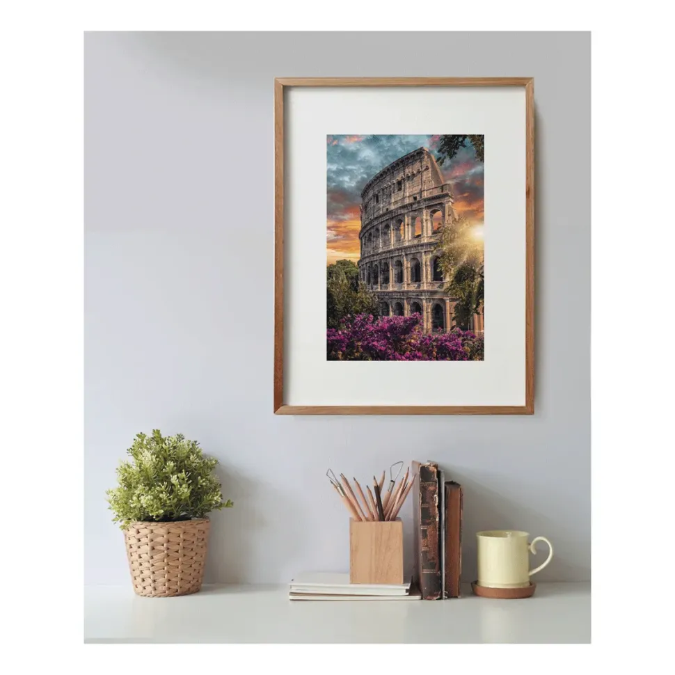 Clementoni Puzzle High Quality Collection Flavian Amphitheatre 500 Pezzi, Puzzle Adulti