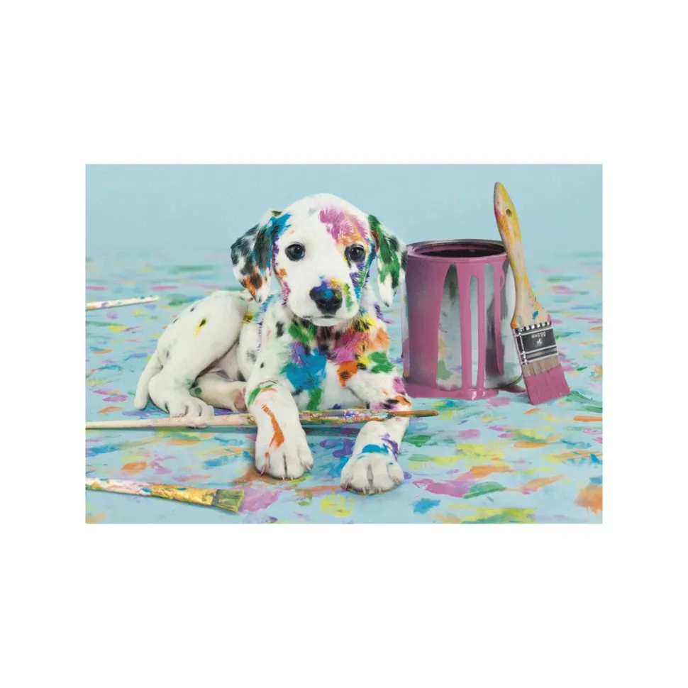 Clementoni Puzzle High Quality Collection The Funny Dalmatian 500 Pezzi, Puzzle Adulti