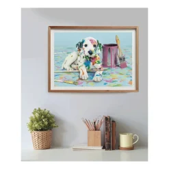 Clementoni Puzzle High Quality Collection The Funny Dalmatian 500 Pezzi, Puzzle Adulti