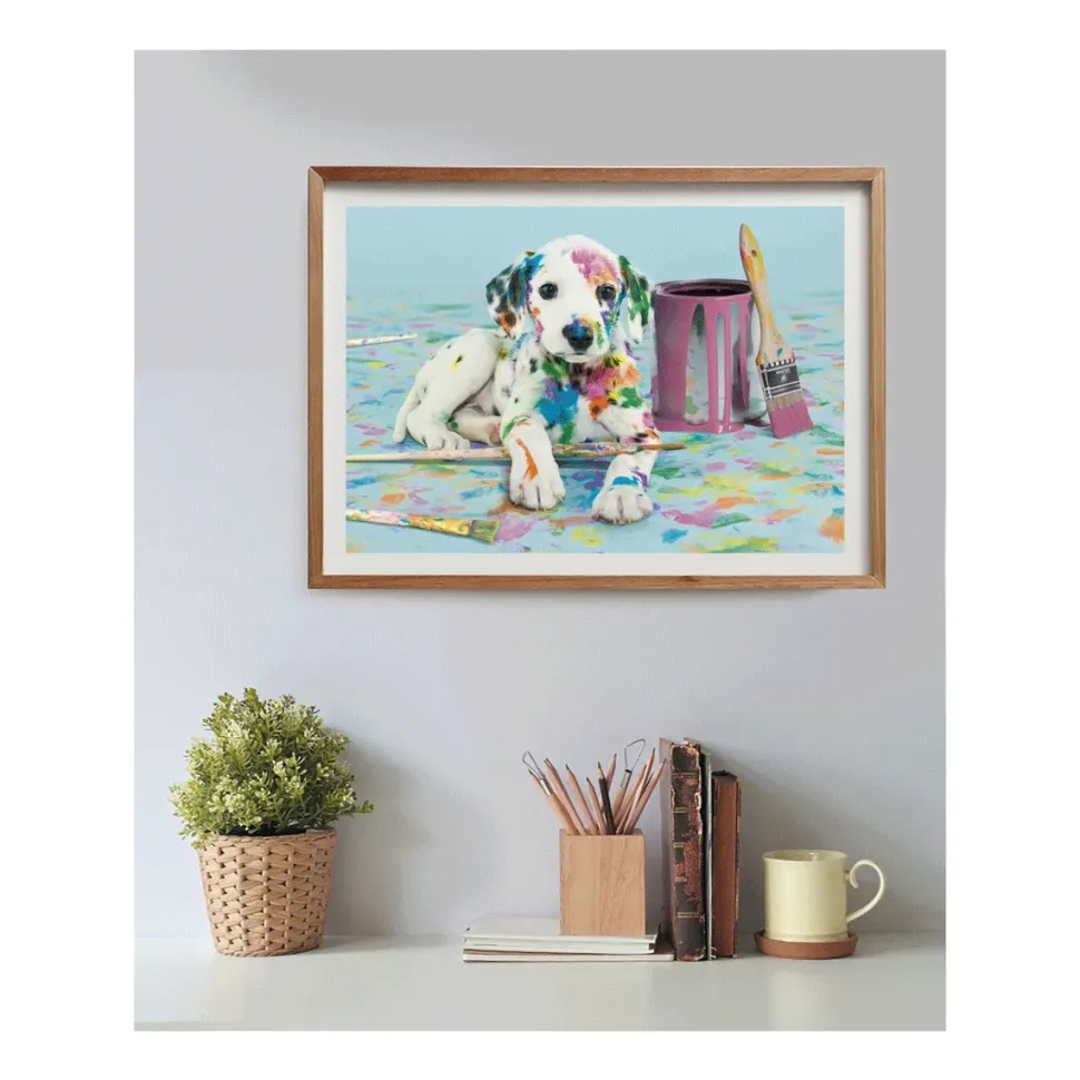 Clementoni Puzzle High Quality Collection The Funny Dalmatian 500 Pezzi, Puzzle Adulti