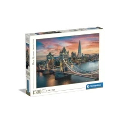 Clementoni Puzzle High Quality Collection London Twilight 1500 Pezzi, Puzzle Adulti