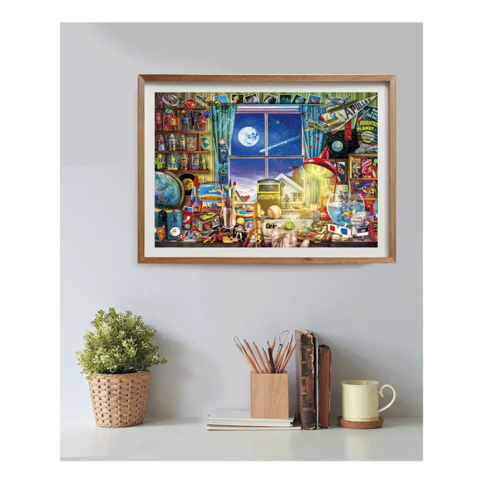 Clementoni Puzzle High Quality Collection To The Moon 500 Pezzi, Puzzle Adulti