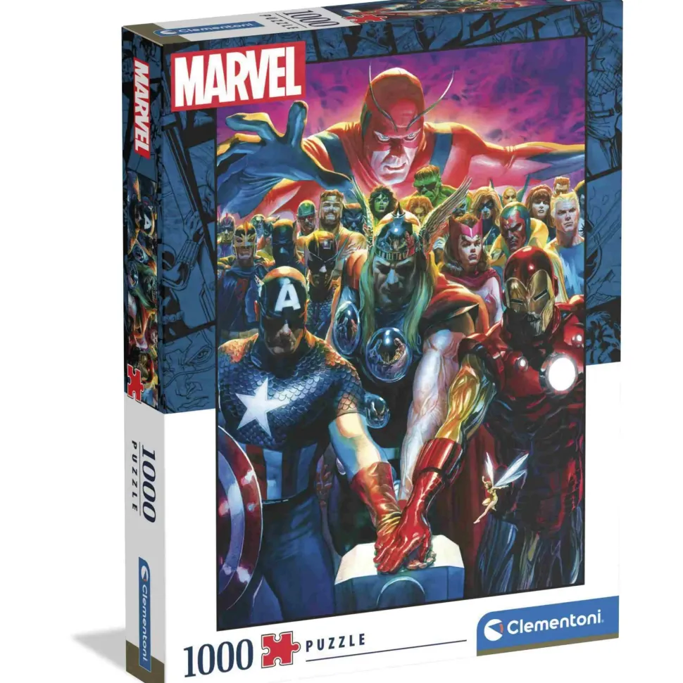 Clementoni Puzzle Marvel The Avengers 1000 Pezzi