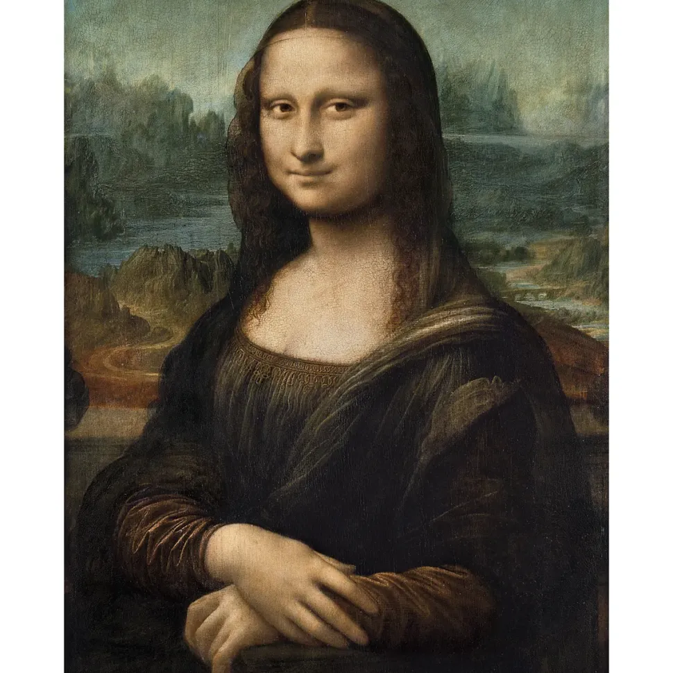 Clementoni Puzzle Museum Collection Leonardo, "Mona Lisa" 1000 Pezzi, Puzzle Adulti