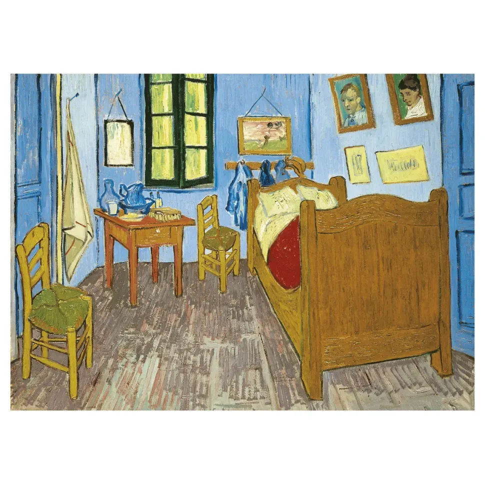 Clementoni Puzzle Museum Collection Van Gogh, "Bedroom In Arles" 1000 Pezzi, Puzzle Adulti