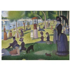 Clementoni Puzzle Museum Collection Seurat, "Sunday On La Grande Jatte" 1000 Pezzi, Puzzle Adulti