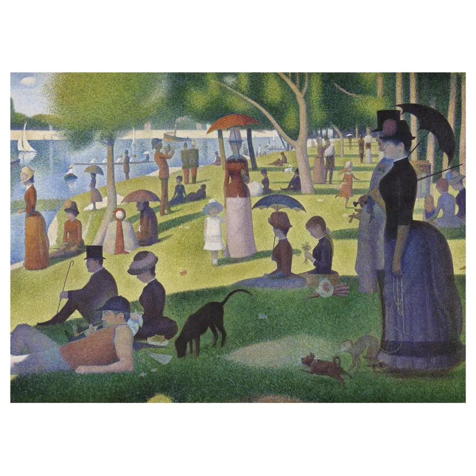 Clementoni Puzzle Museum Collection Seurat, "Sunday On La Grande Jatte" 1000 Pezzi, Puzzle Adulti
