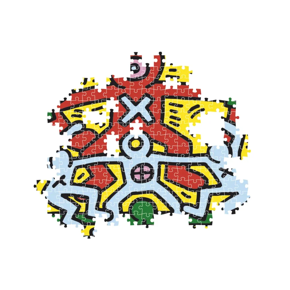 Clementoni Puzzle Novo Art Series Keith Haring 1000 Pezzi, Puzzle Adulti