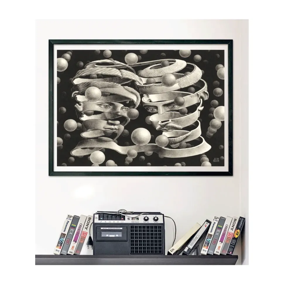 Clementoni Puzzle Novo Art Series M. C. Escher, "Bond Of Union" 1000 Pezzi, Puzzle Adulti