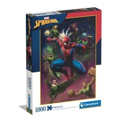 Clementoni Puzzle Spiderman Illustrated 1000 Pezzi, Puzzle Adulti