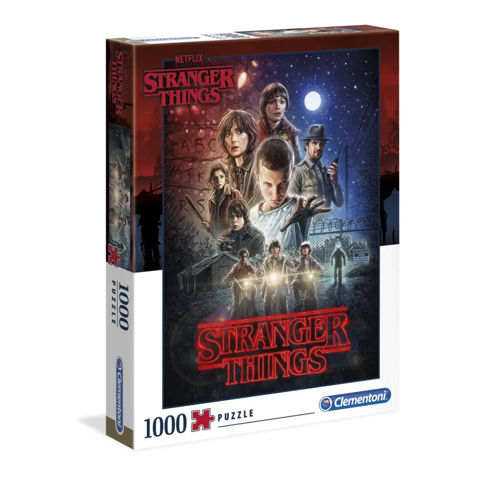 Clementoni Puzzle Stranger Things Puzzle Adulti 1000 Pezzi