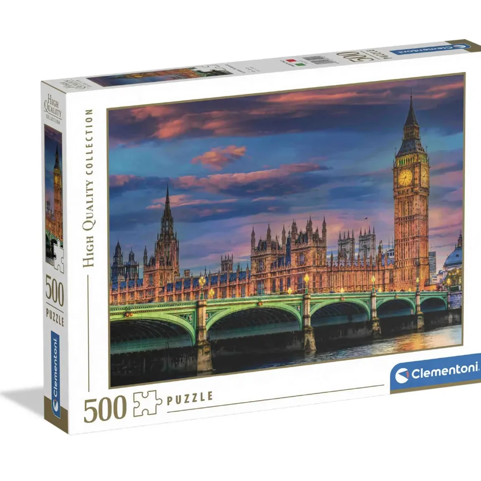Clementoni Puzzle The London Parliament 500 Pezzi