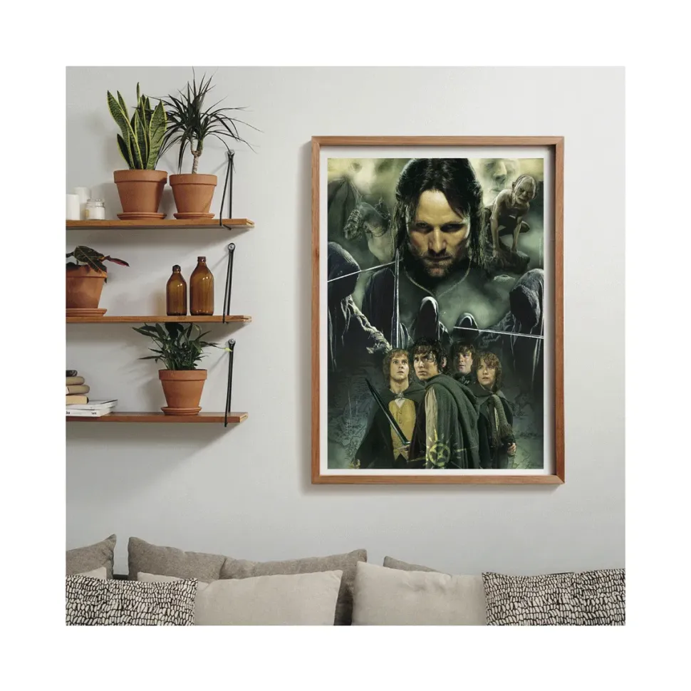 Clementoni Puzzle The Lord Of The Rings 1000 Pezzi, Puzzle Adulti