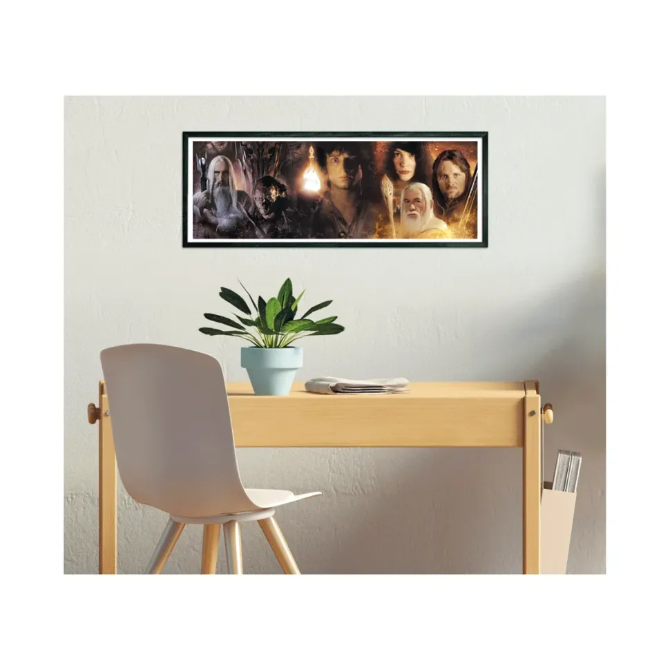 Clementoni Puzzle The Lord Of The Rings 1000 Pezzi, Puzzle Adulti