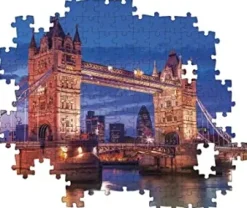 Clementoni Puzzle Tower Bridge At Night 1000 Pezzi