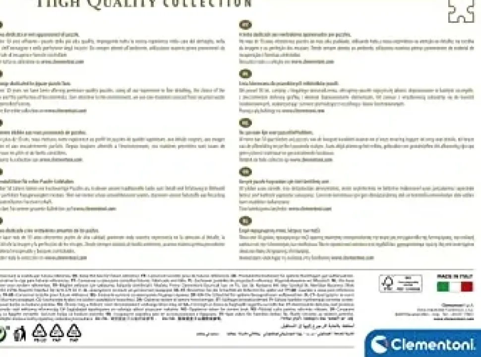 Clementoni Puzzle Tower Bridge At Night 1000 Pezzi