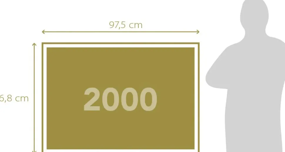 Clementoni Puzzle Val Di Funes 2000 Pezzi