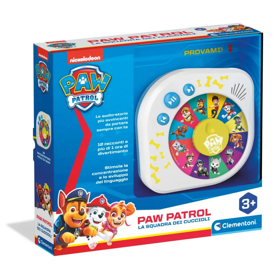Clementoni Raccontastorie Paw Patrol La Squadra Dei Cuccioli