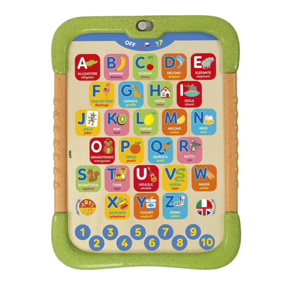 Clementoni Sapientino Alpha Pad, Alfabetiere Interattivo, 16427