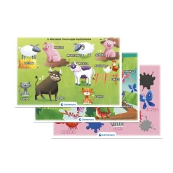 Clementoni Sapientino Animali, Banchetto Con Schede Attivita'