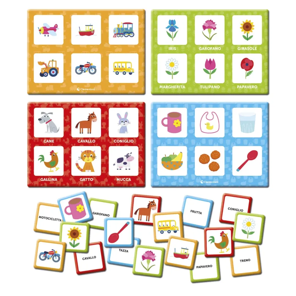 Clementoni Sapientino Baby Montessori Tombola Delle Immagini